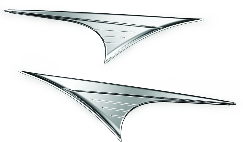 Kuryakyn Side Body Accents For Trikes Chrome 7274