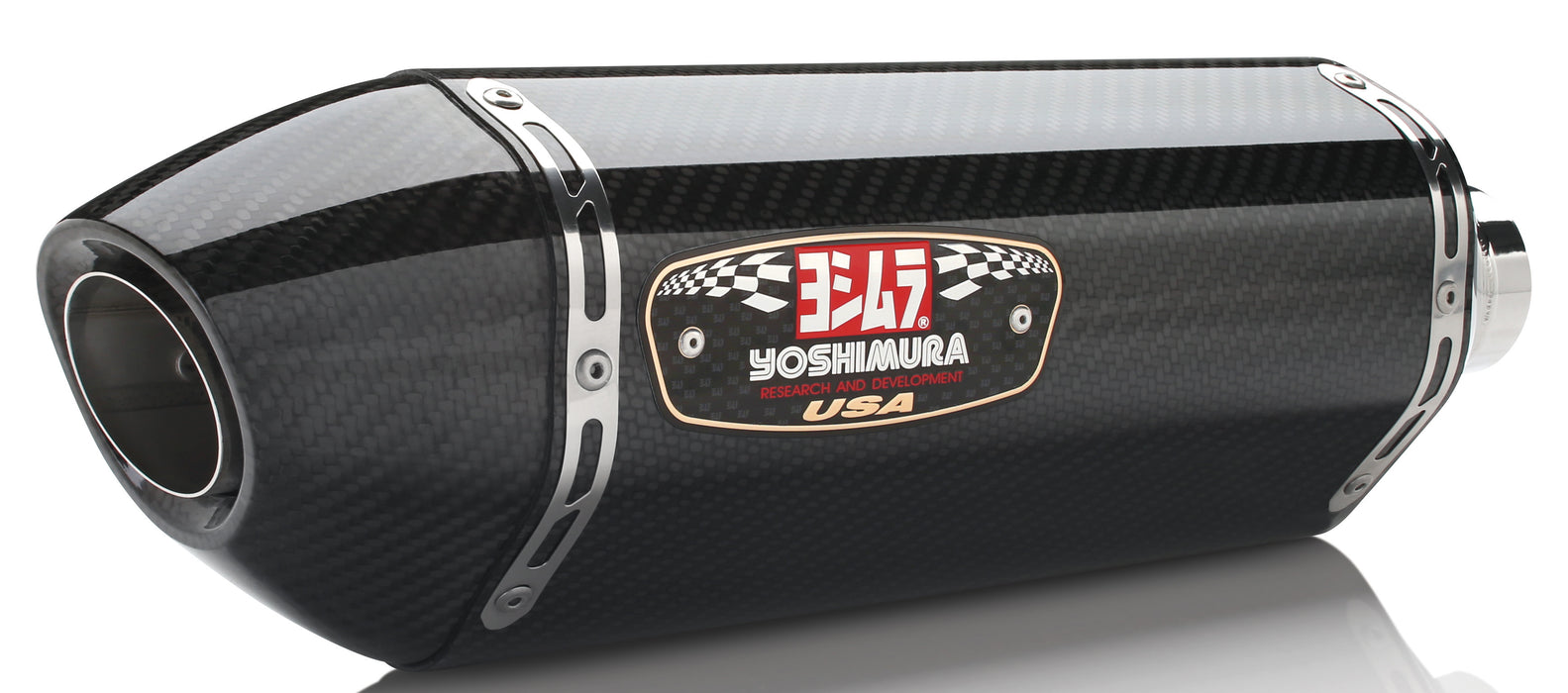 Yoshimura 960-1528 Exhaust Signature R-77 Slip-On Ss-Cf-Cf