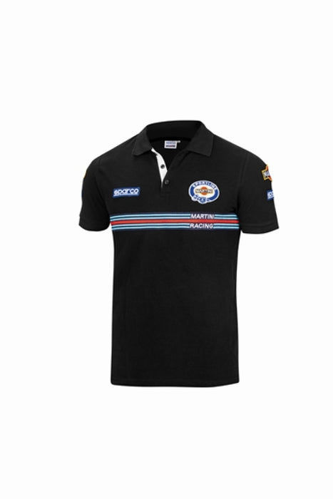 Sparco Polo Replica Martini-Racing XS Black 01275MRNR0XS