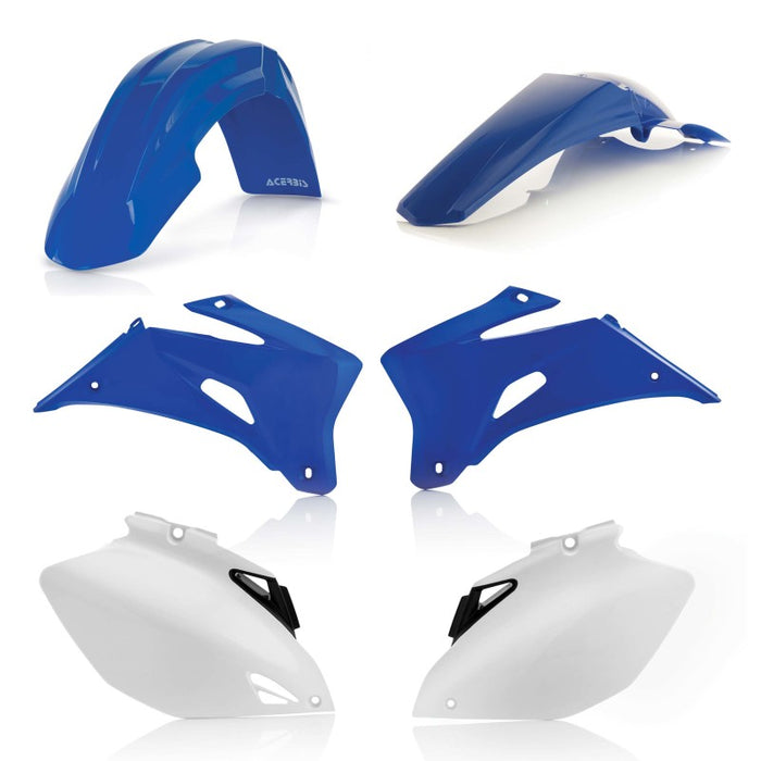 Acerbis White/Blue Complete Plastic Body Kit (2071110215)