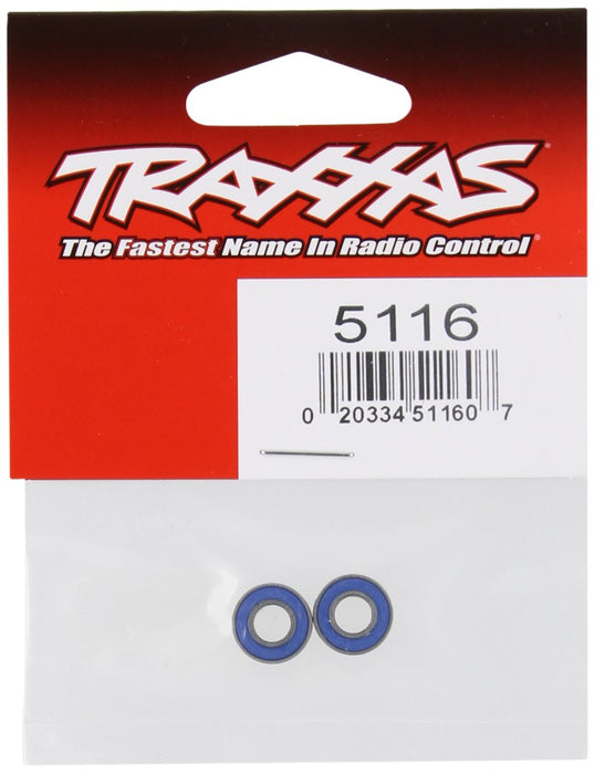 Traxxas 5116 5 x 11 x 4mm Ball Bearing with Blue Rubber Shield Set of 2