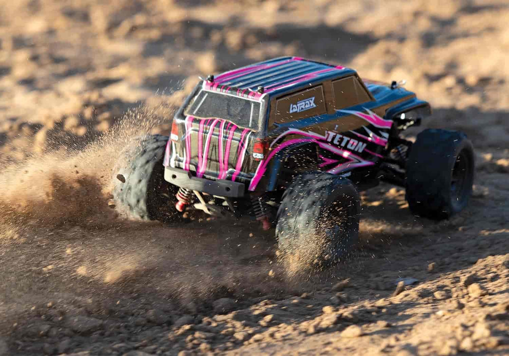 LaTraxx by Traxxas Pink Teton 1/18 4WD Monster Truck