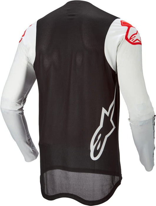 Alpinestars Supertech Foster Jersey White/Black/Red Fluo Sm (3760722-233-S)