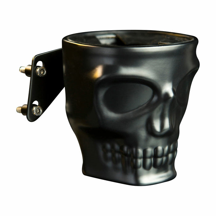 The Skull Kustom Kaddy Flat Black Perch Mount