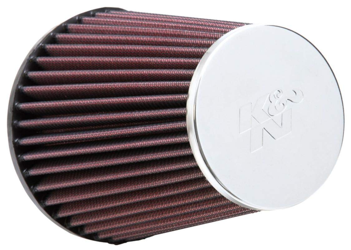 K&N Universal Clamp-On Air Filter: High Performance, Premium, Washable, Replacement Filter: Flange Diameter: 3 In, Filter Height: 5.9375 In, Flange Length: 0.75 In, Shape: Round Tapered, Rc-9640 RC-9640
