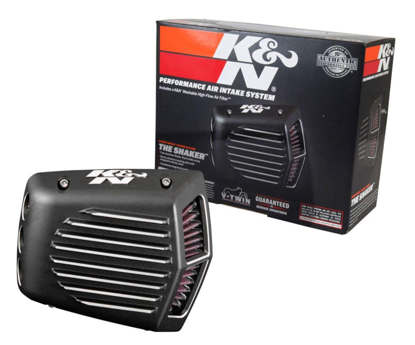 K&N RK-3955 Intake System-Harley Davidson, black