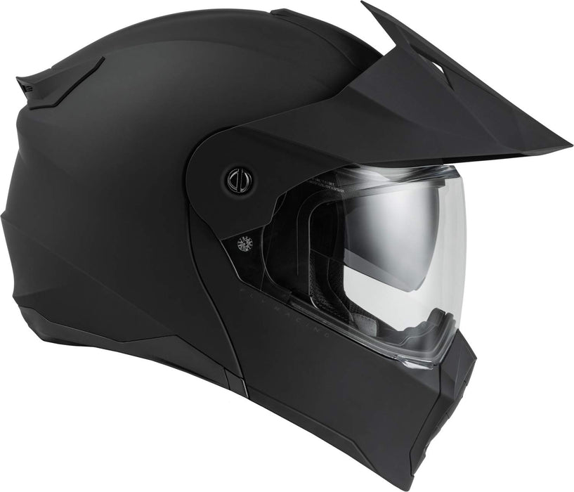 Fly Racing Odyssey Modular Helmet (Matte Black, Medium)