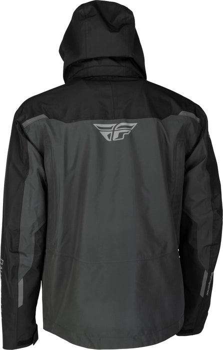 Fly Racing 2023 Incline Jacket (Black/Charcoal, 4X-Large)