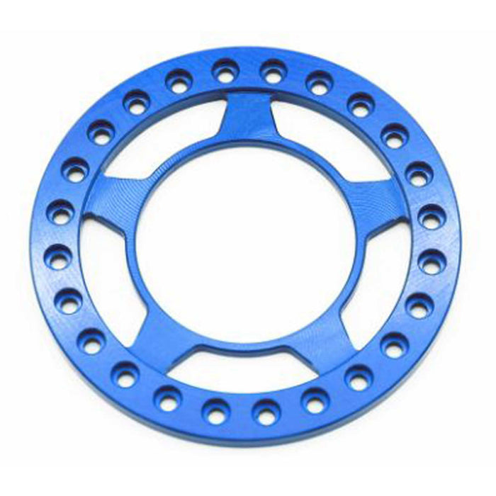 Vanquish Products 1.9 Spyder Beadlock Blue Anodized, Vps05144 VPS05144