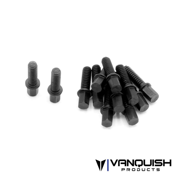 Vanquish Products Scale Black Slw Hub Screw Kit- Long Vps01705 Electric Car/Truck Option Parts VPS01705