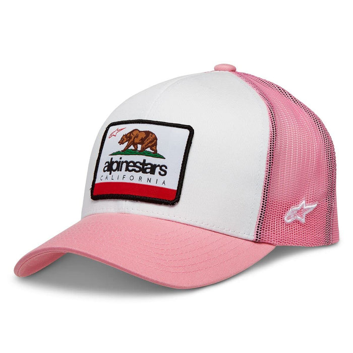 Alpinestars Women's Cali 2.0 Hat (WHITE/PINK)