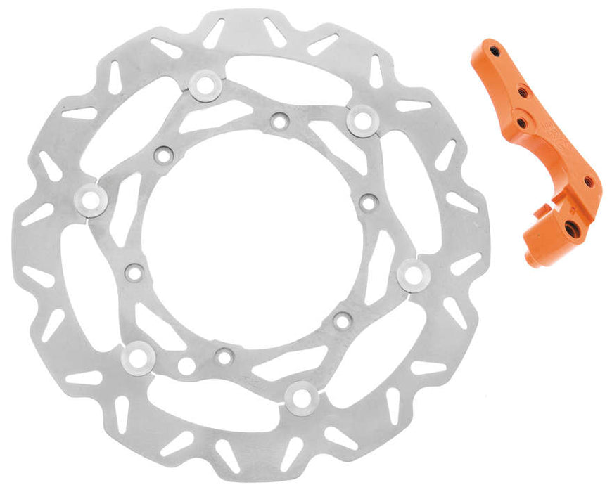 Ebc Front Oversize Osx Carbon Look 280 Rotor With Bracket In Orange OSX6932ORG