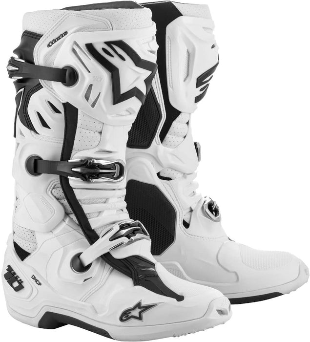 Alpinestars 2010520-20-9 Tech 10 Supervented Boots White Sz 09