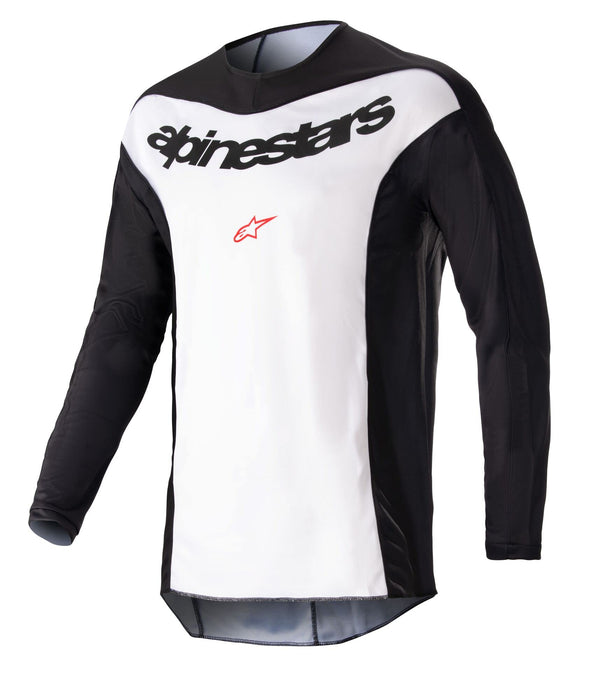 Alpinestars 2023 Fluid Lurv Jersey (Black White, X-Large)