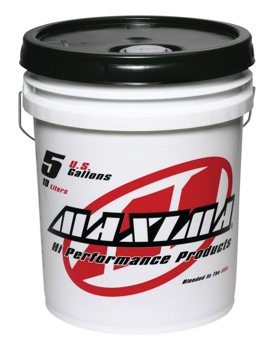 Maxima (50-57505) Medium Grade 3WT Synthetic Racing Shock Fluid - 5 Gallon Pail