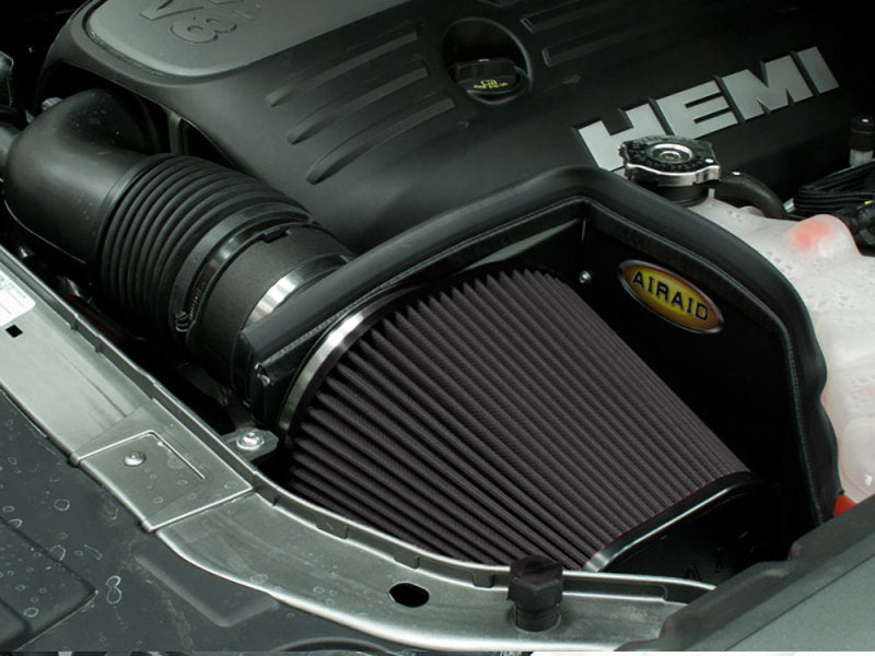 Airaid Cold Air Intake System: Increased Horsepower, Dry Synthetic Filter: Compatible With 2011-2022 Chrysler/Dodge (300, 300C, 300S, Challenger, Charger) Air- 352-210