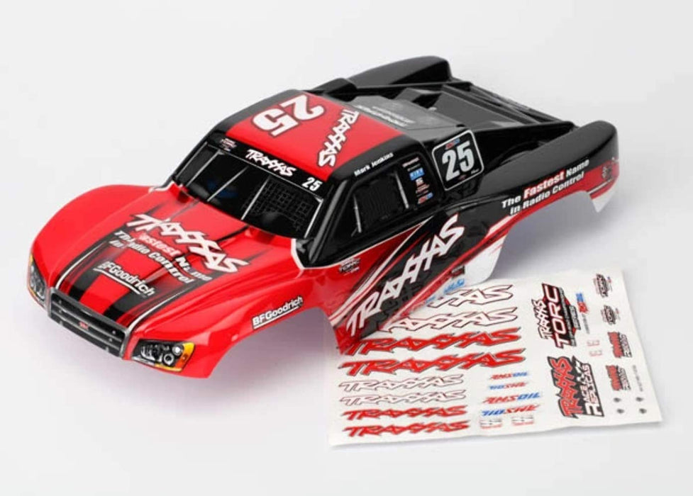 Traxxas TRA7084R Body Mark Jenkins #25 1/16 Slash (Painted Decals Applied)