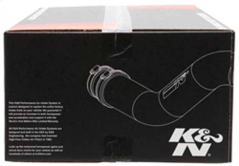 K&N Cold Air Intake Kit: Increase Acceleration & Engine Growl, Guaranteed To