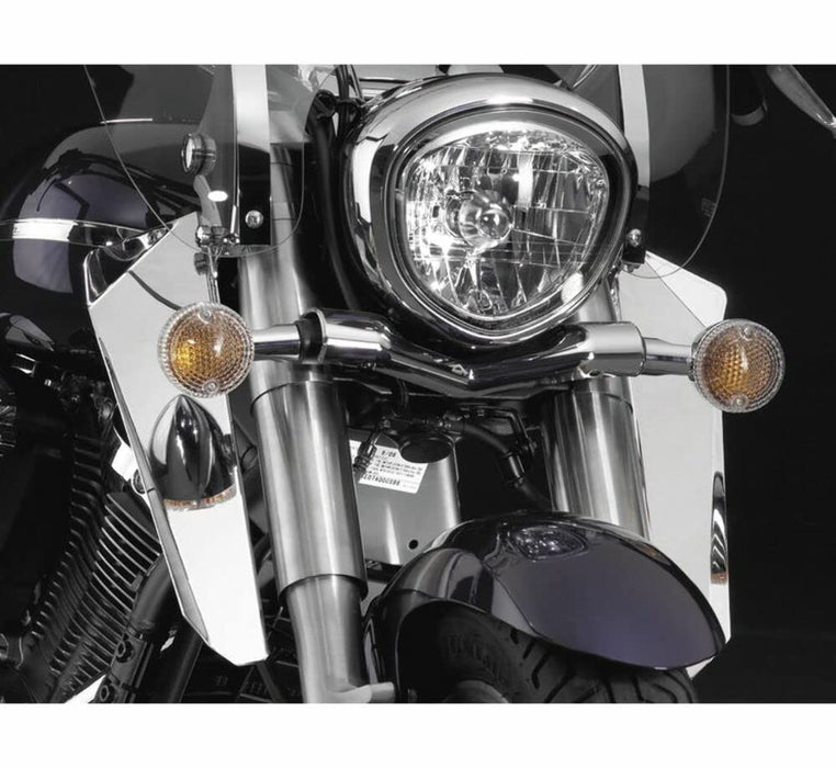 National Cyclewitchblade Windshields Chrome Windshield N76604