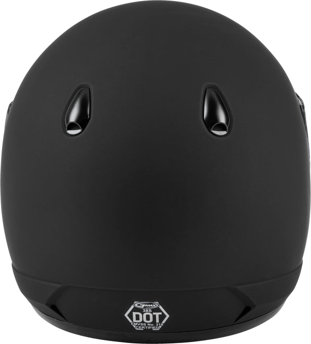 GMAX GM38 Full Face Street Motorcycle Helmet - Flat Black 2X-Large