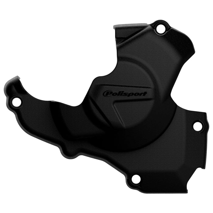 Polisport Ignition Cover Protector (BLACK) For 11-16 HONDA CRF450R