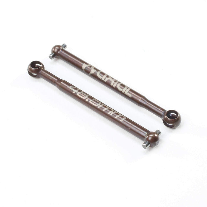 Axial Front Axle Shafts, Aluminum (2): Yeti Jr., Axi31625 AXI31625