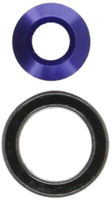 Traxxas 6893X Blue Aluminum Bearing Slash Adapter 4 x 4