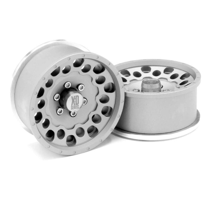 Vanquish Products Incision 1.9 Xd129 Holeshot Clear Anodized Wheels 2 Vpsirc00331 Electric Car/Truck Option Parts VPSIRC00331