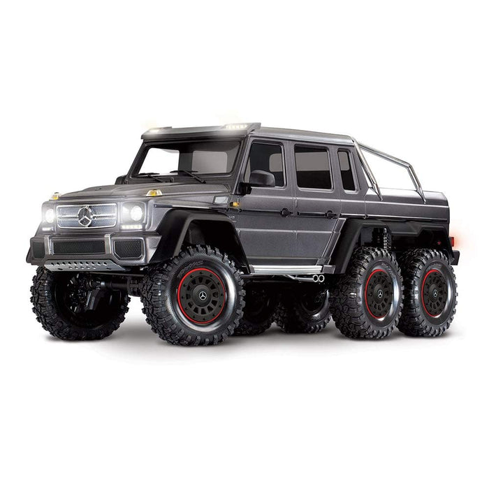 Traxxas Slvr Waterproofed All Terrain Mercedes Benz G 63 1/10 Scale Trx-6 Scale And Trail Remote Crawler, Silver 88096-4