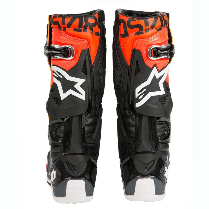 Alpinestars Tech 10 Boots (Black/Gray/Orange, numeric 11)