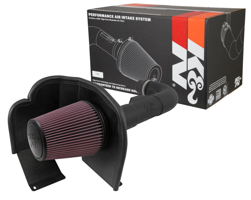 K&N 57-3085 Fuel Injection Air Intake Kit for CHEVROLET/ GMC/ SLVRADO/SIERRA V6 4.3L, 2014