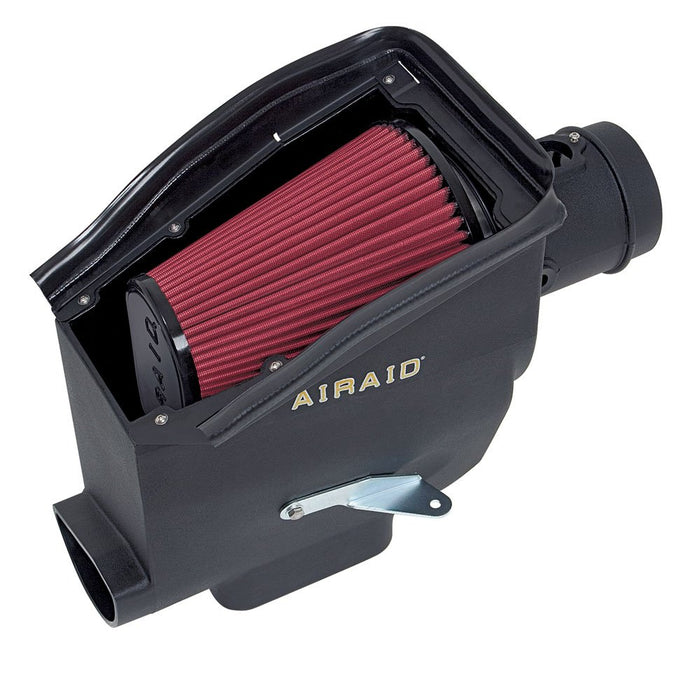 Airaid Cold Air Intake System By K&N: Increased Horsepower, Dry Synthetic Filter: Compatible With 2008-2010 Ford (F250 Super Duty, F350, F450, F550) Air- 400-214-1