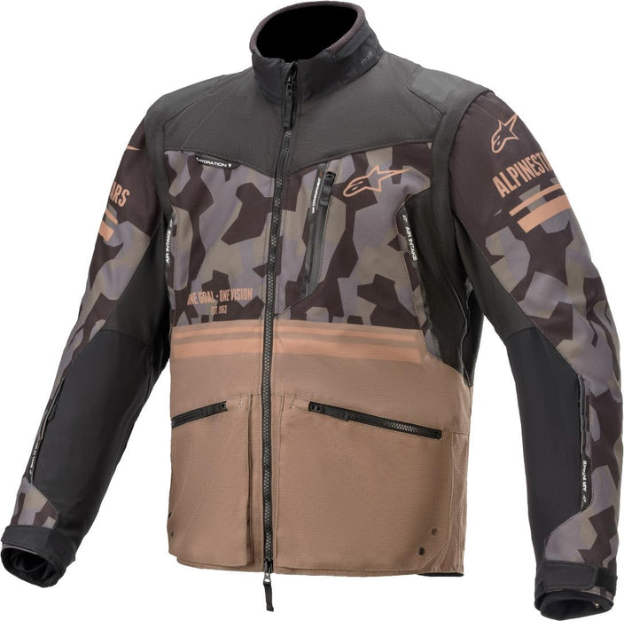 Alpinestars 3703019-849-L Venture R Jacket Mud Camo/Sand Lg