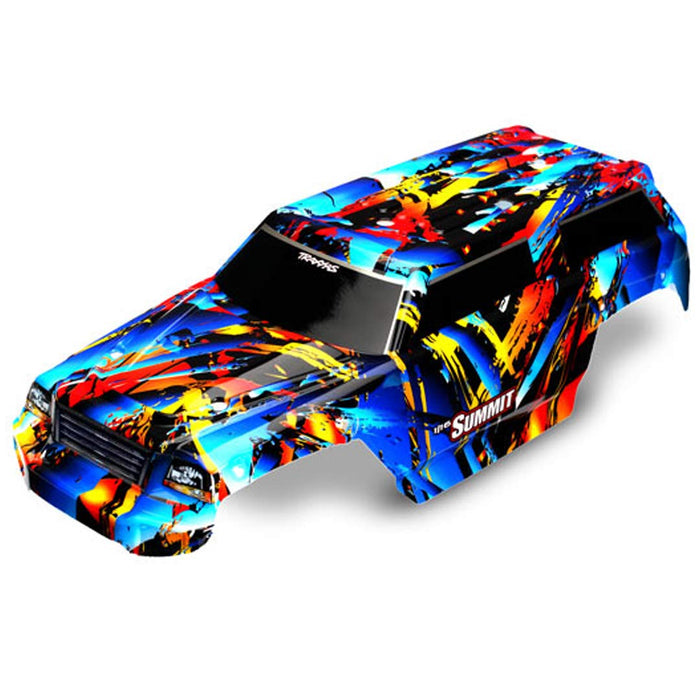 Traxxas 7217 1/16 Scale Painted Summit Body Multi-Colored