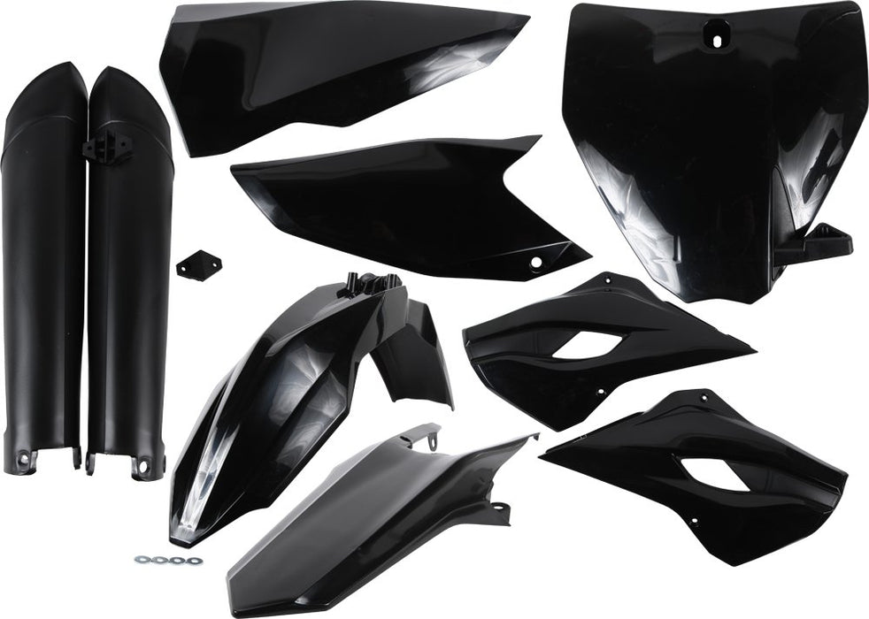 Acerbis Full Plastic Kit (Black) Compatible With 14 HUSQVARNA FC450HQ