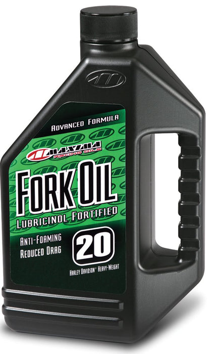 Maxima 57916 20WT Standard Hydraulic Fork Oil - 16 oz. Bottle