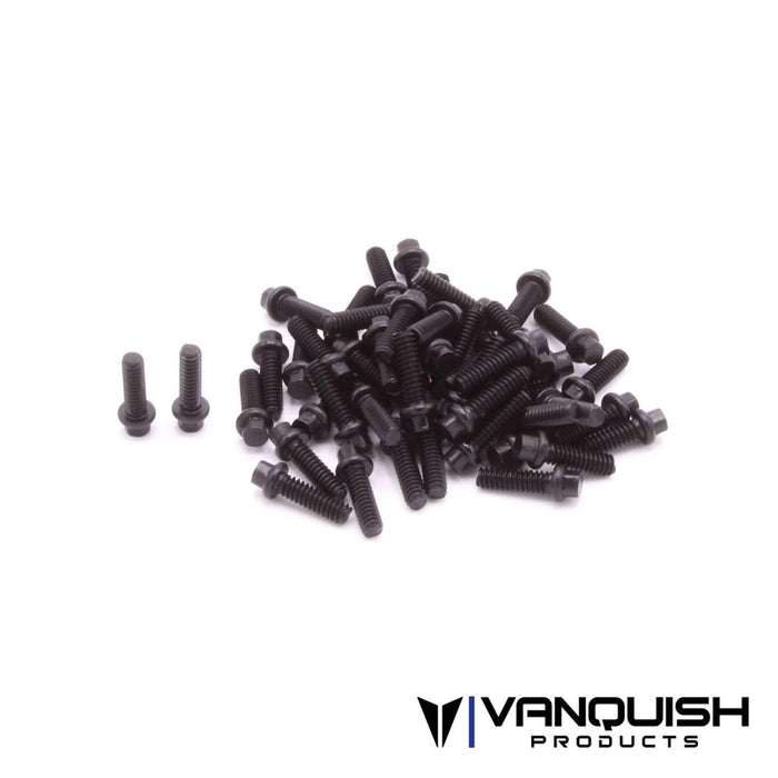 Vanquish Products Hex Scale Black Wheel Screw Kit Vps05003 Electric Car/Truck Option Parts VPS05003