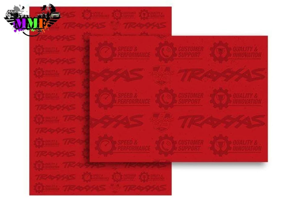 Traxxas 61951 18' X 24' RED ADHSVE Wallpaper