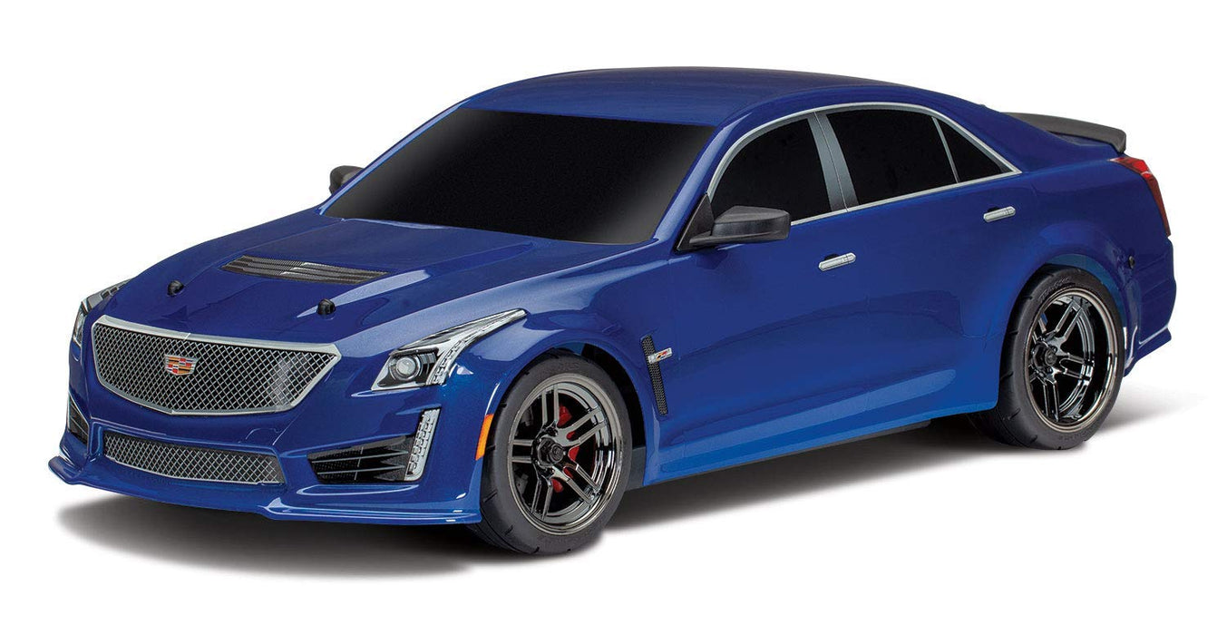 Traxxas TRA8391A Body Cadillac CTS-V Blue (Painted Decals Applied)