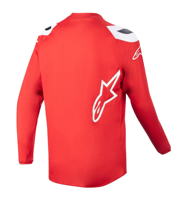 Alpinestars 2023 Youth Racer Narin Jersey (Mars Red White, Youth X-Large)