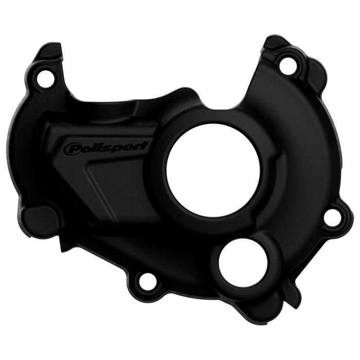 Polisport Ignition Cover Protector (BLACK) For 14-18 YAMAHA YZ250F