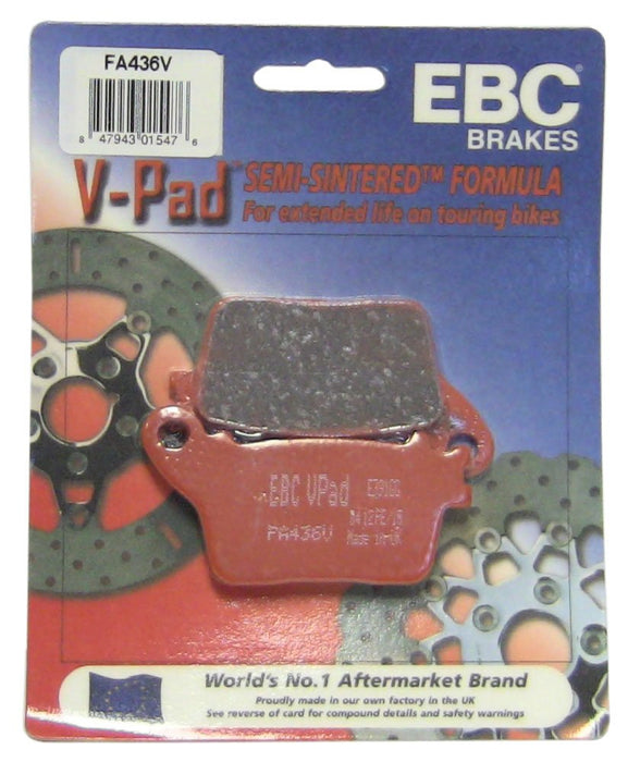 EBC Brakes FA436V Semi Sintered Disc Brake Pad