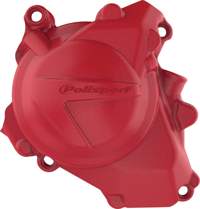 Polisport Ignition Cover Protector (RED) For 17-20 HONDA CRF450R