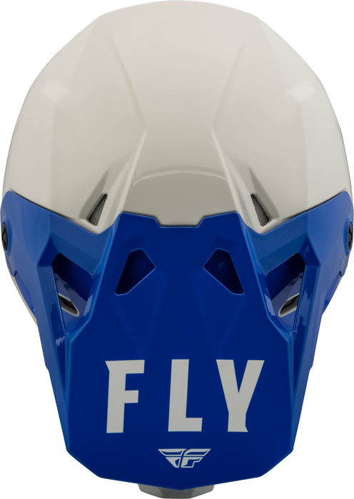 Fly Racing 2023 Adult Formula CP Helmet (Grey/Blue, Large)