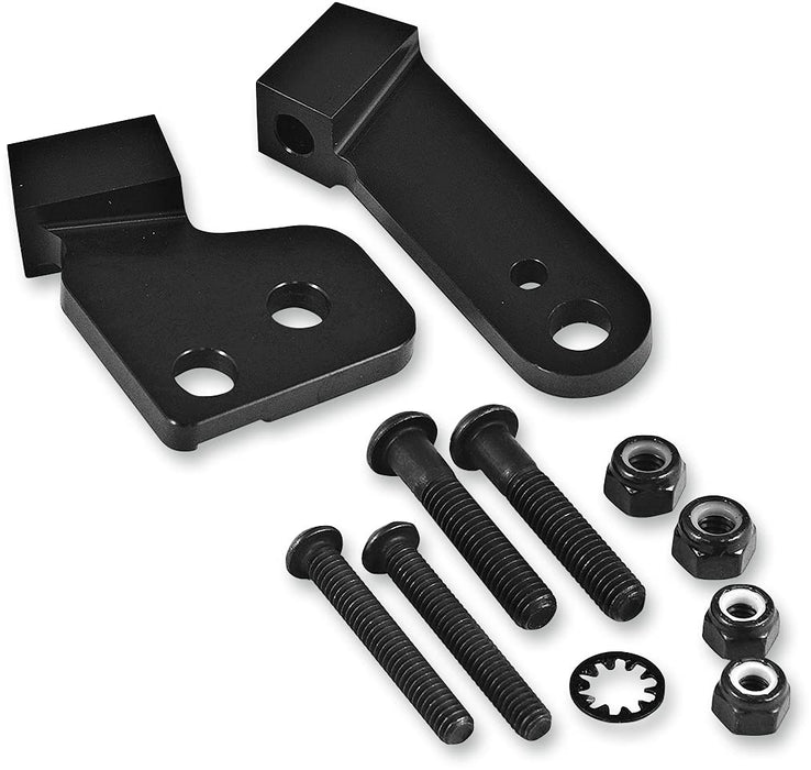 PowerMadd 34263 Harley Davidson Handguard Mount Kit Black/White, Standard