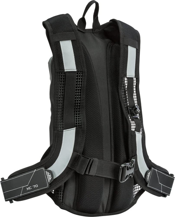 Fly Racing XC70 Hydro Pack Backpack (2 Liter, Black)