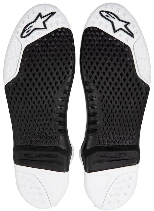 Alpinestars 25SUT21-12-134 Tech 10 New Gen Sole Black/White Sz 13/14