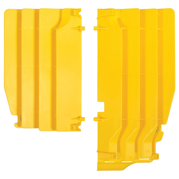 Polisport Radiator Louvers (Yellow) Compatible With 10-18 Suzuki Rmz250 8456100002