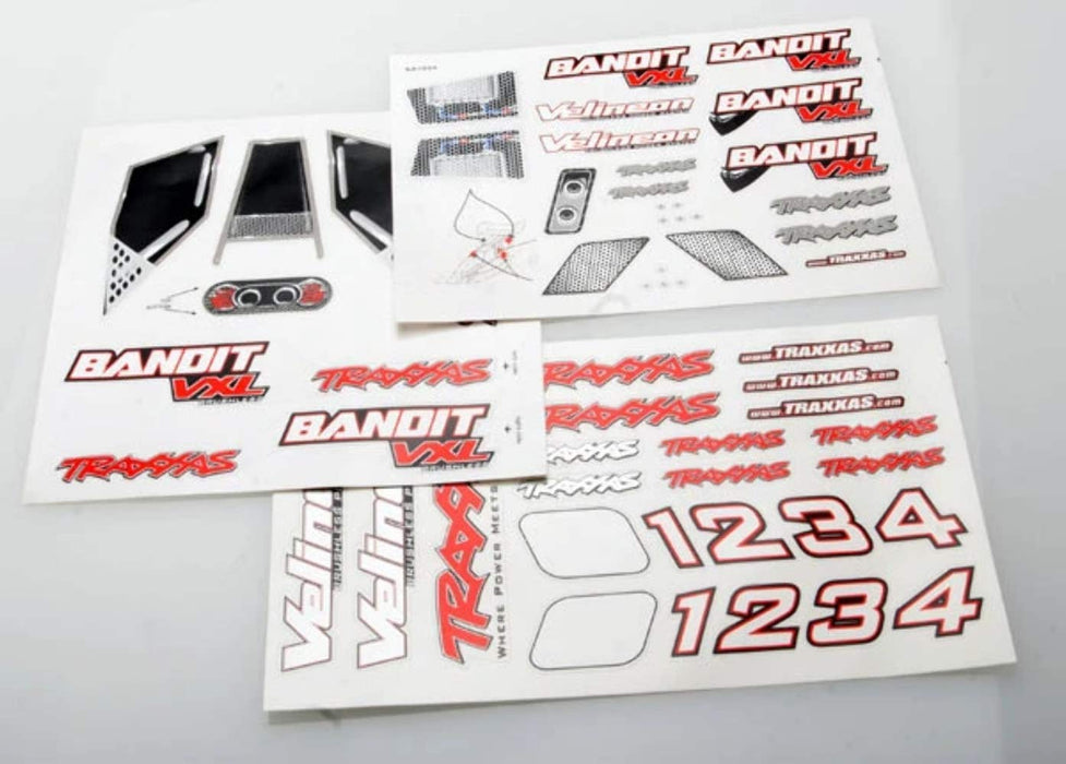 Traxxas Bandit Vxl Decal Sheets 2413R