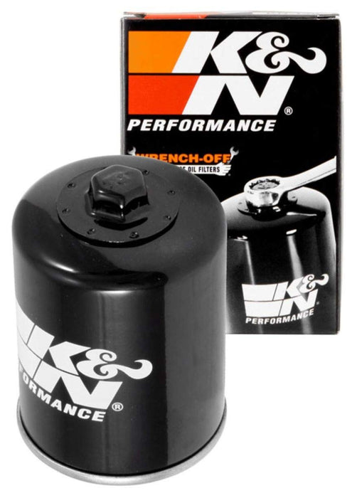 K&N Motorcycle Oil Filter: High Performance, Premium, Designed to be used with Synthetic or Conventional Oils: Fits Select Polaris Vehicles, KN-196